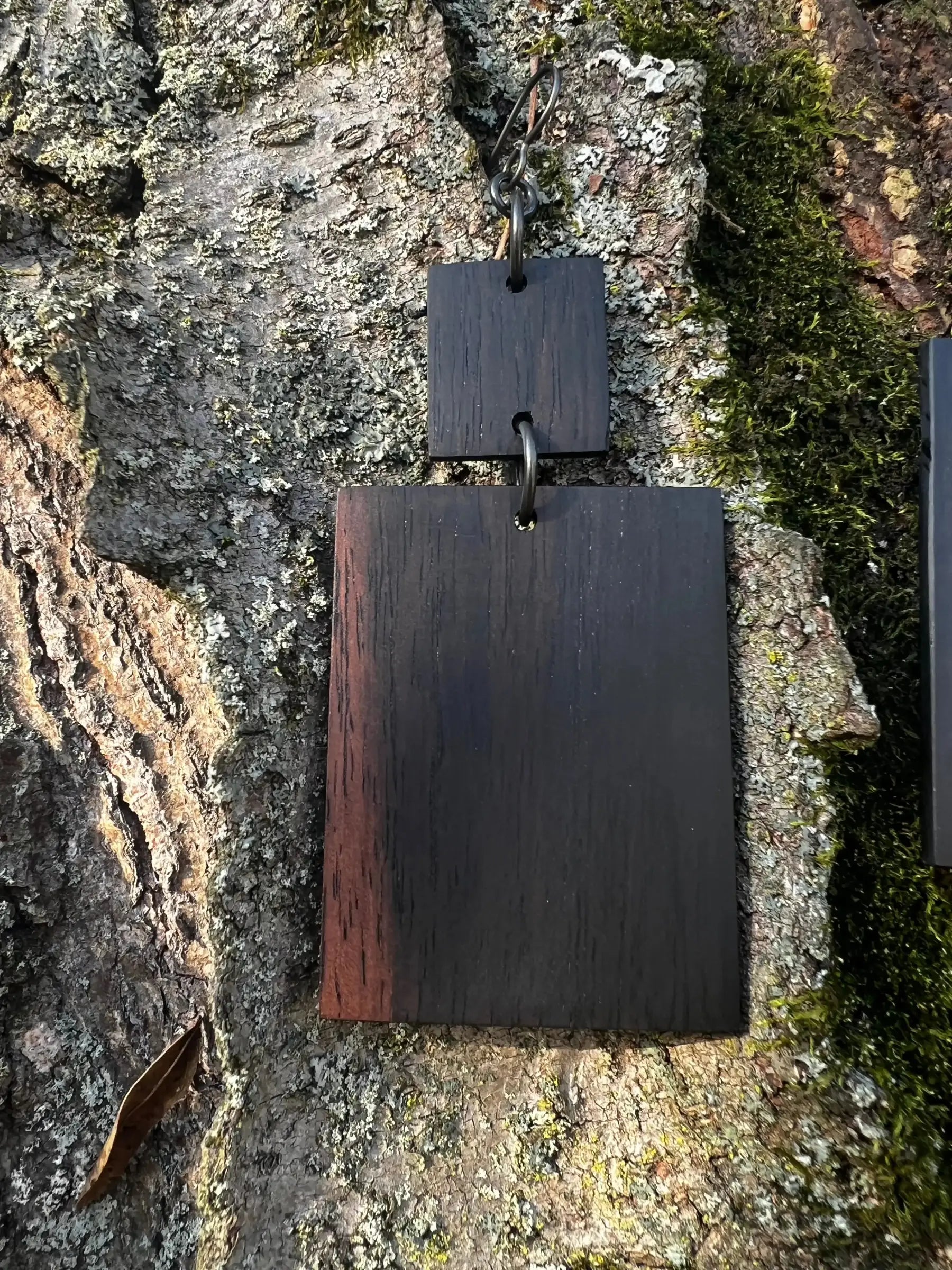 Gaboon Ebony | Two Tier Dangle | Medium | Ronin Machinewerks