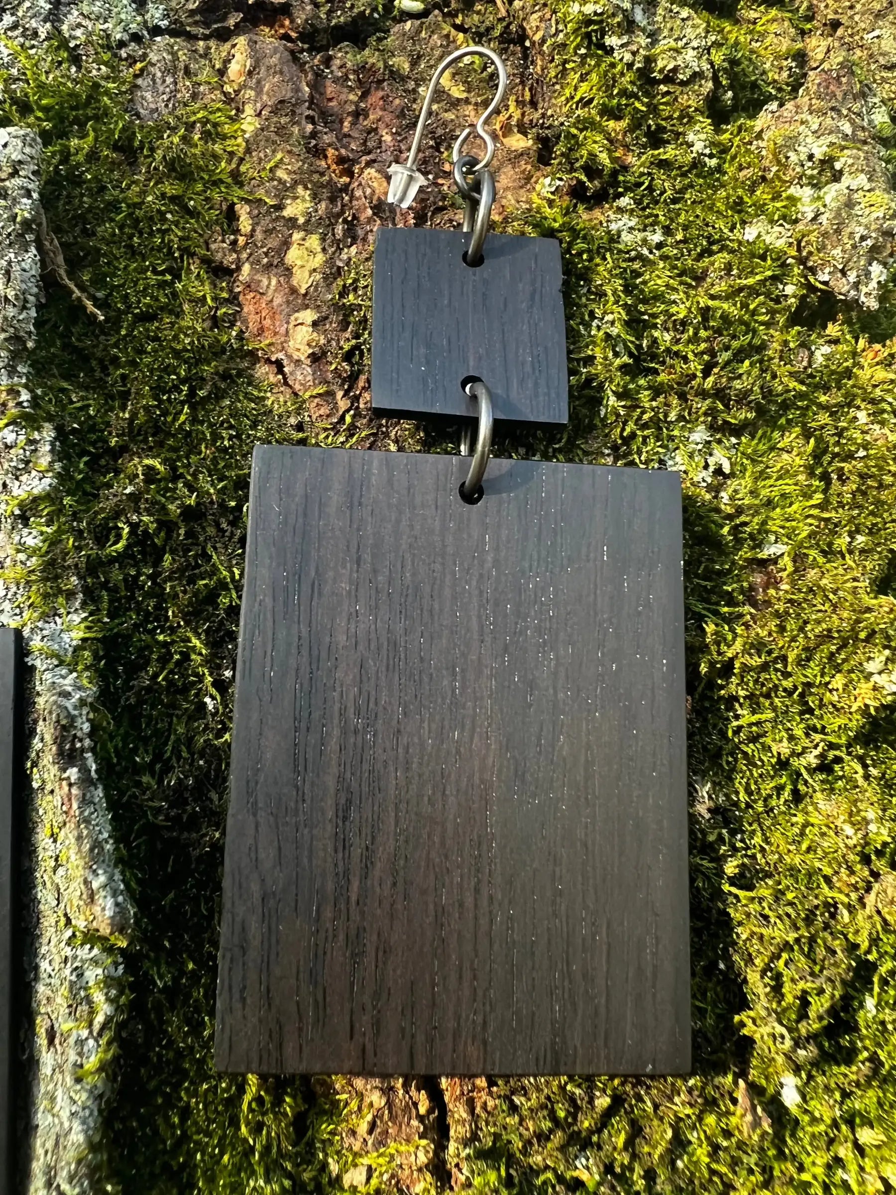 Gaboon Ebony | Two Tier Dangle | Medium | Ronin Machinewerks