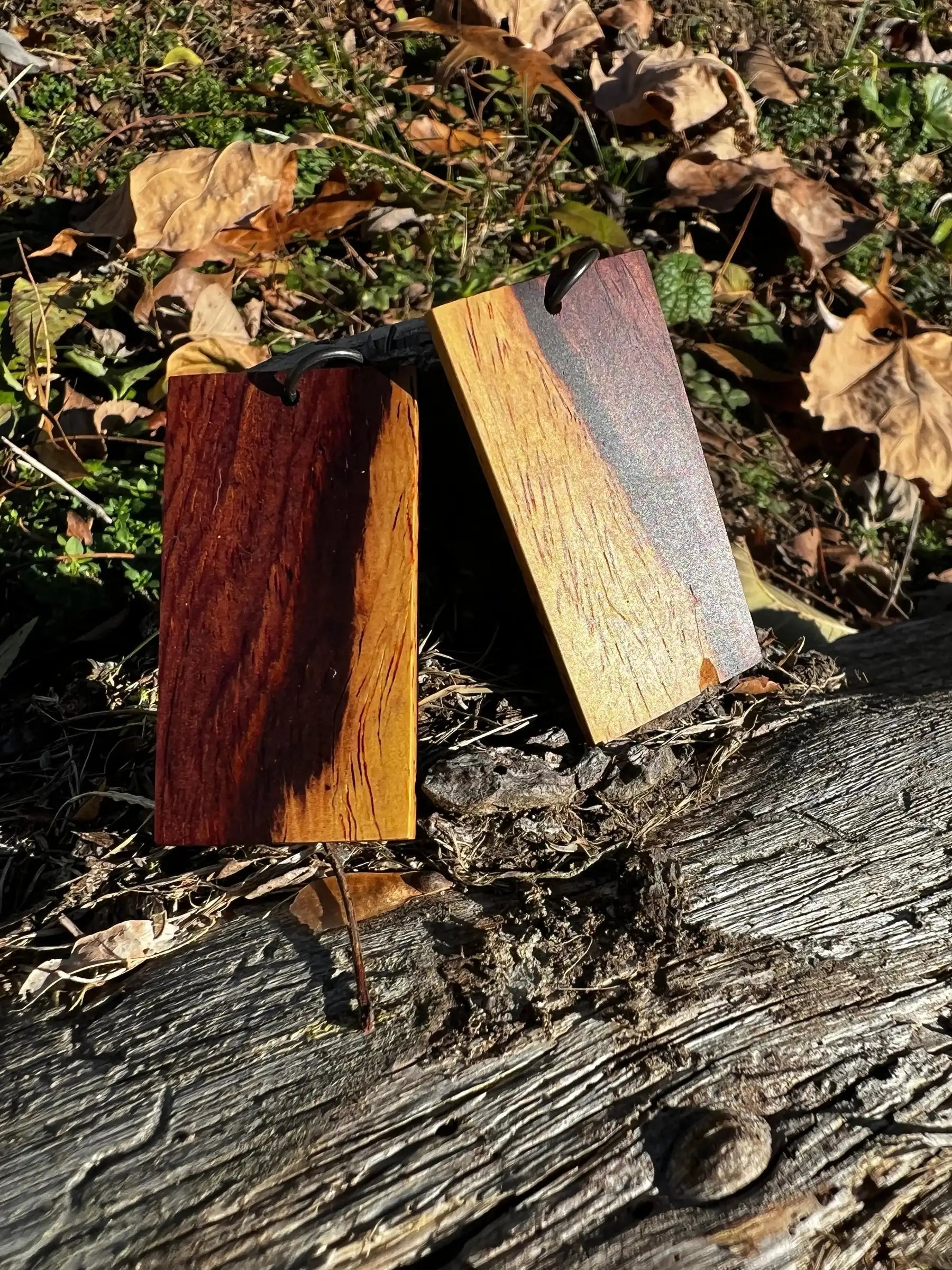 Cocobolo Earrings | Medium | Ronin Machinewerks