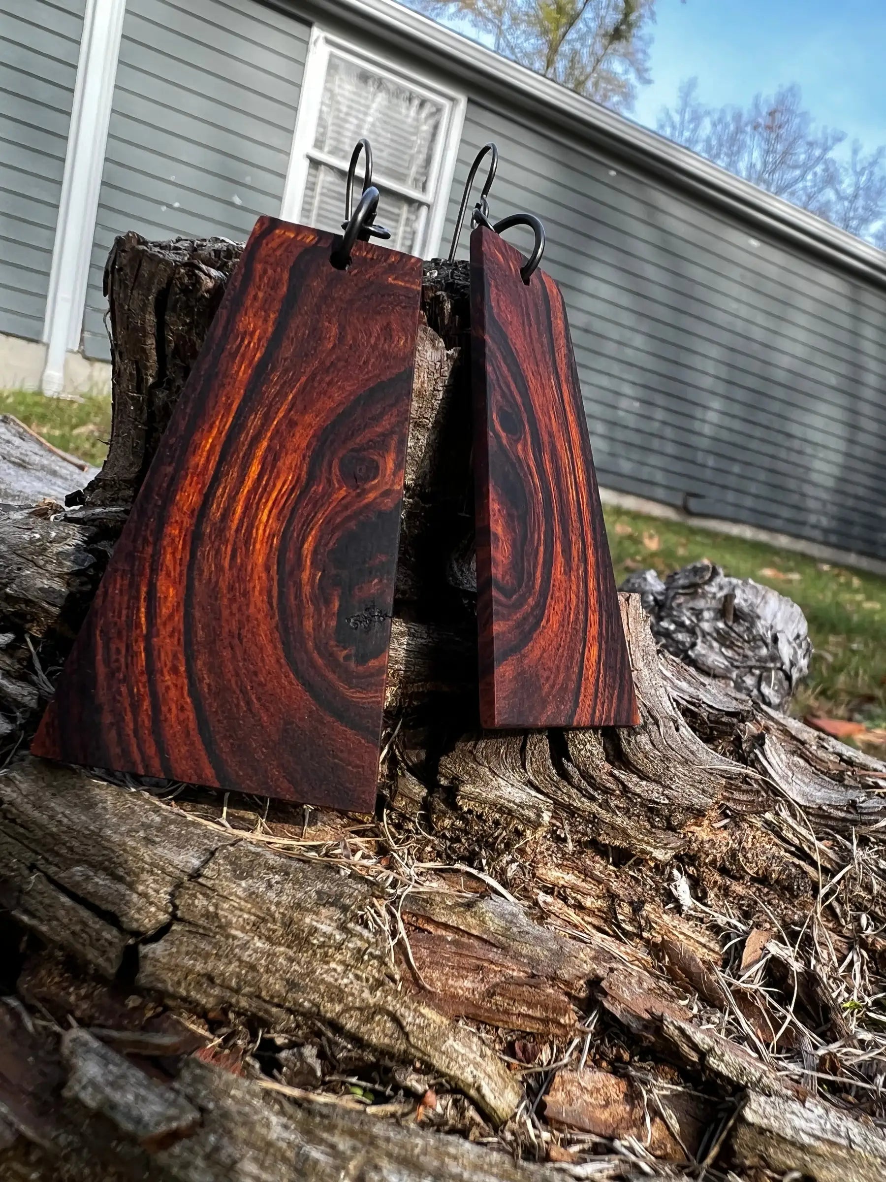 Desert Ironwood Earrings | Ronin MachinewerksDesert Ironwood Earrings | Ronin Machinewerks