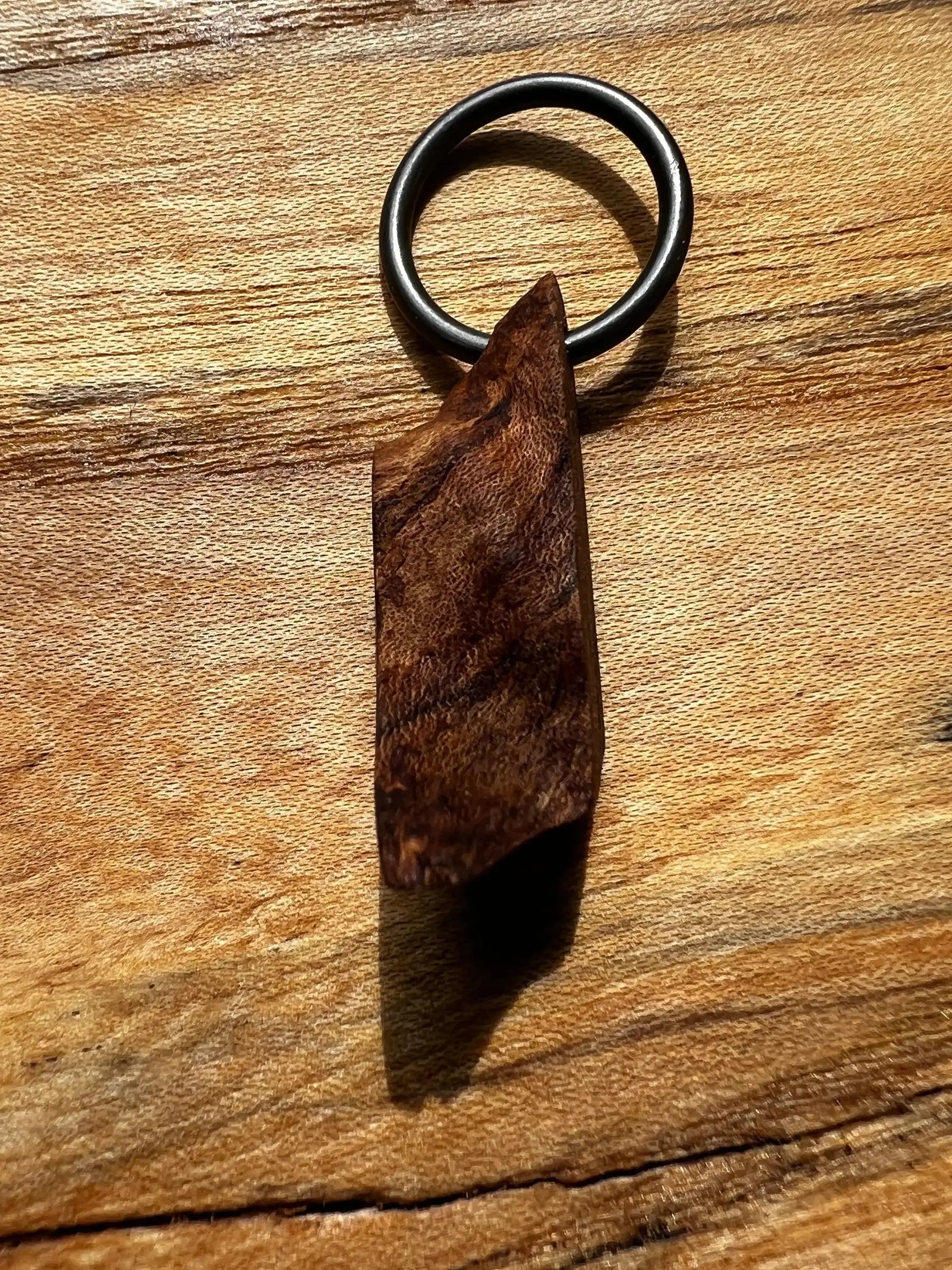 Maple Burl Wood Pendant | #005 | Ronin Machinewerks