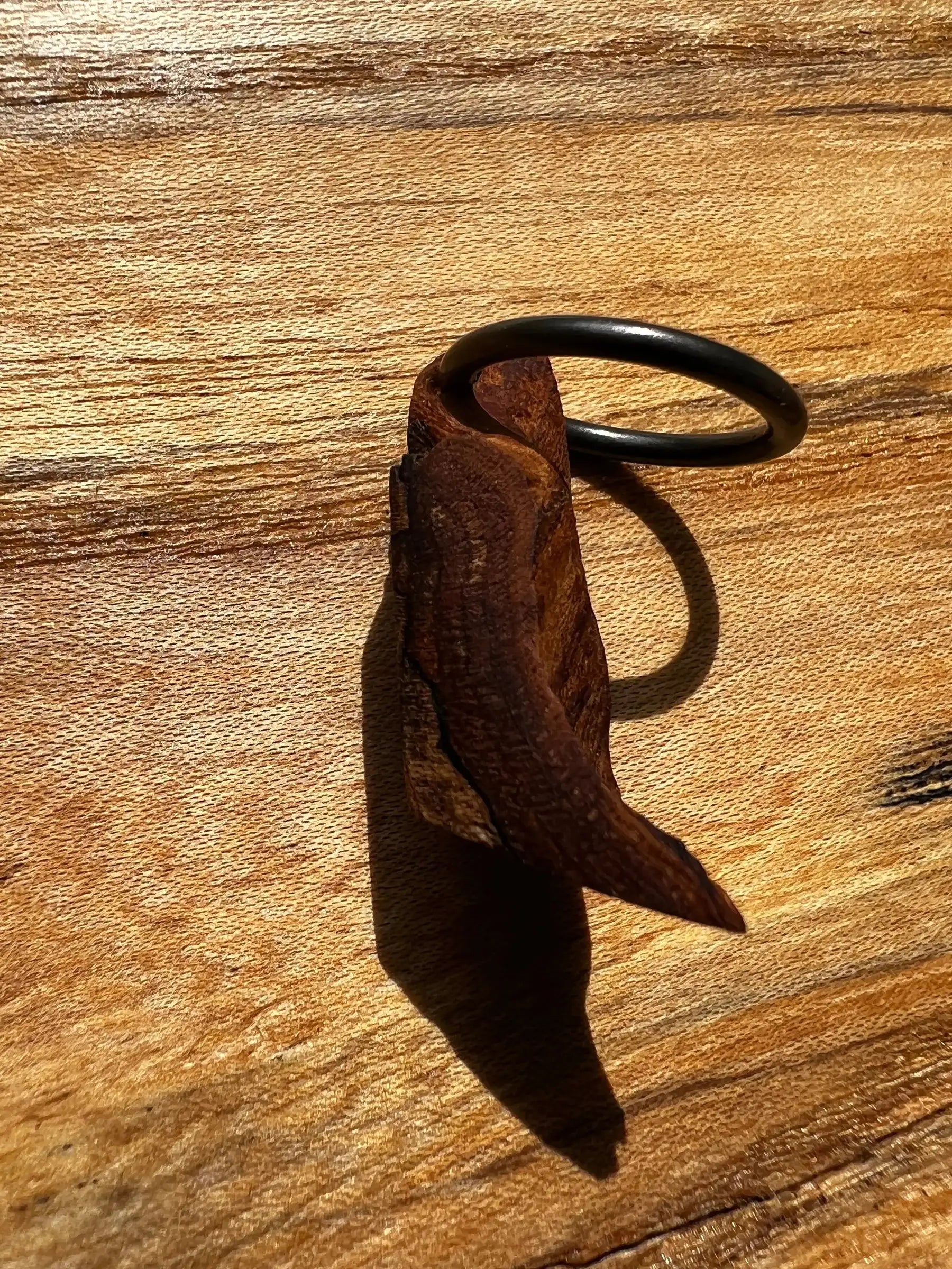 Maple Burl Wood Pendant | #005 | Ronin Machinewerks