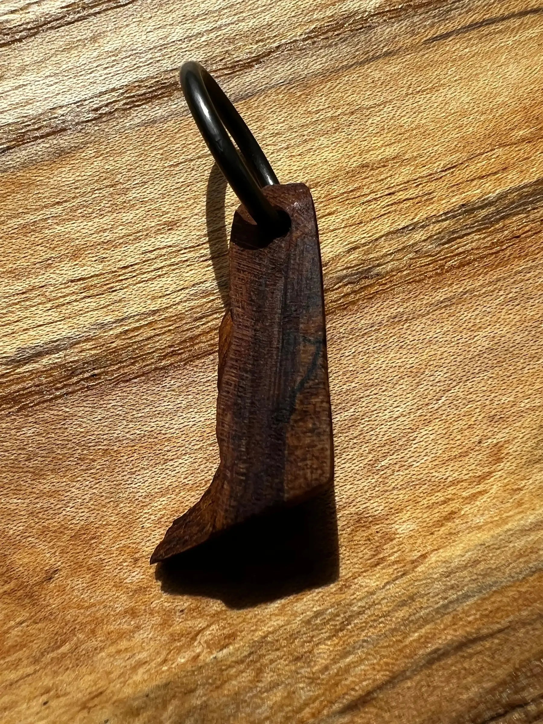Maple Burl Wood Pendant | #005 | Ronin Machinewerks