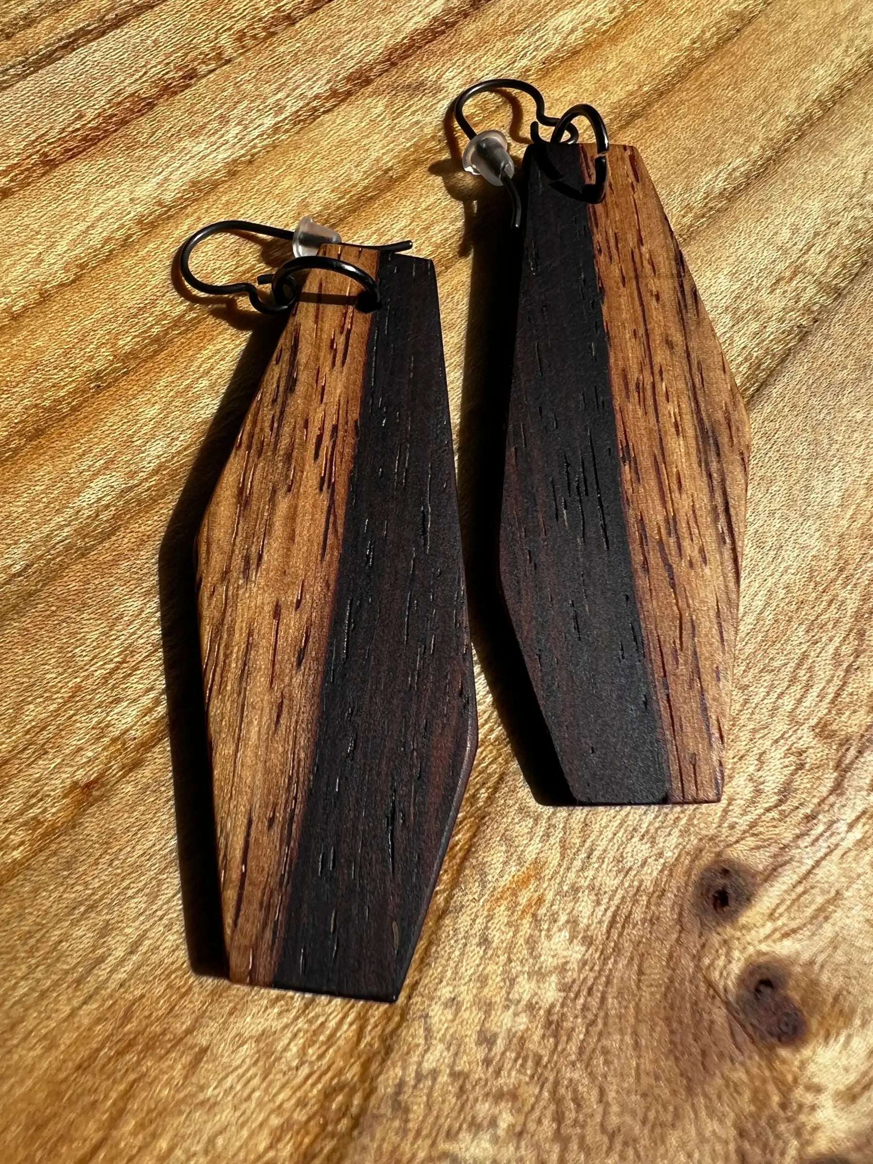 Rosewood Earrings | Medium | Ronin Machinewerks