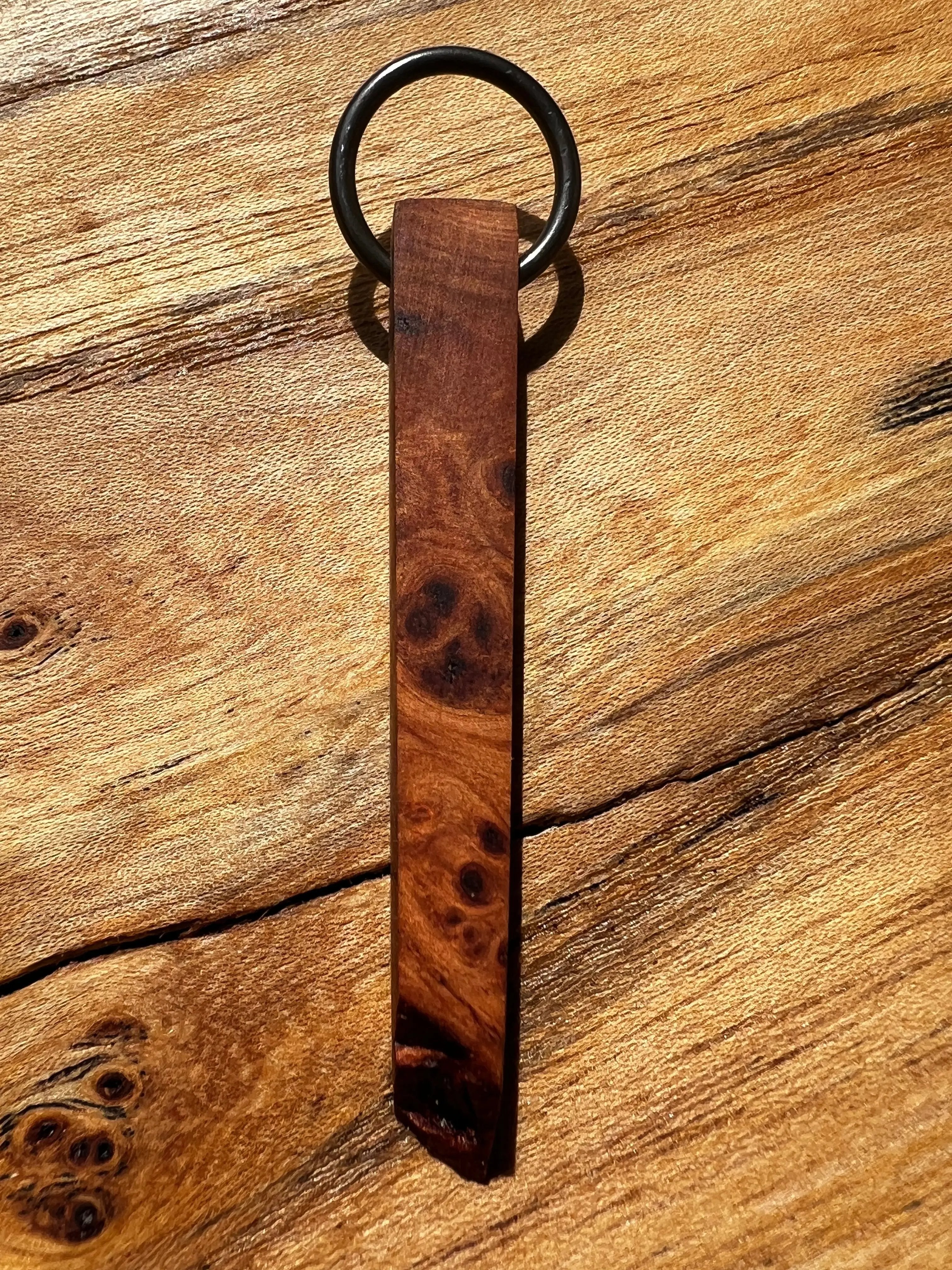 Alligator Juniper Burl Wood Pendant |  #002 | Medium | Ronin Machinewerks