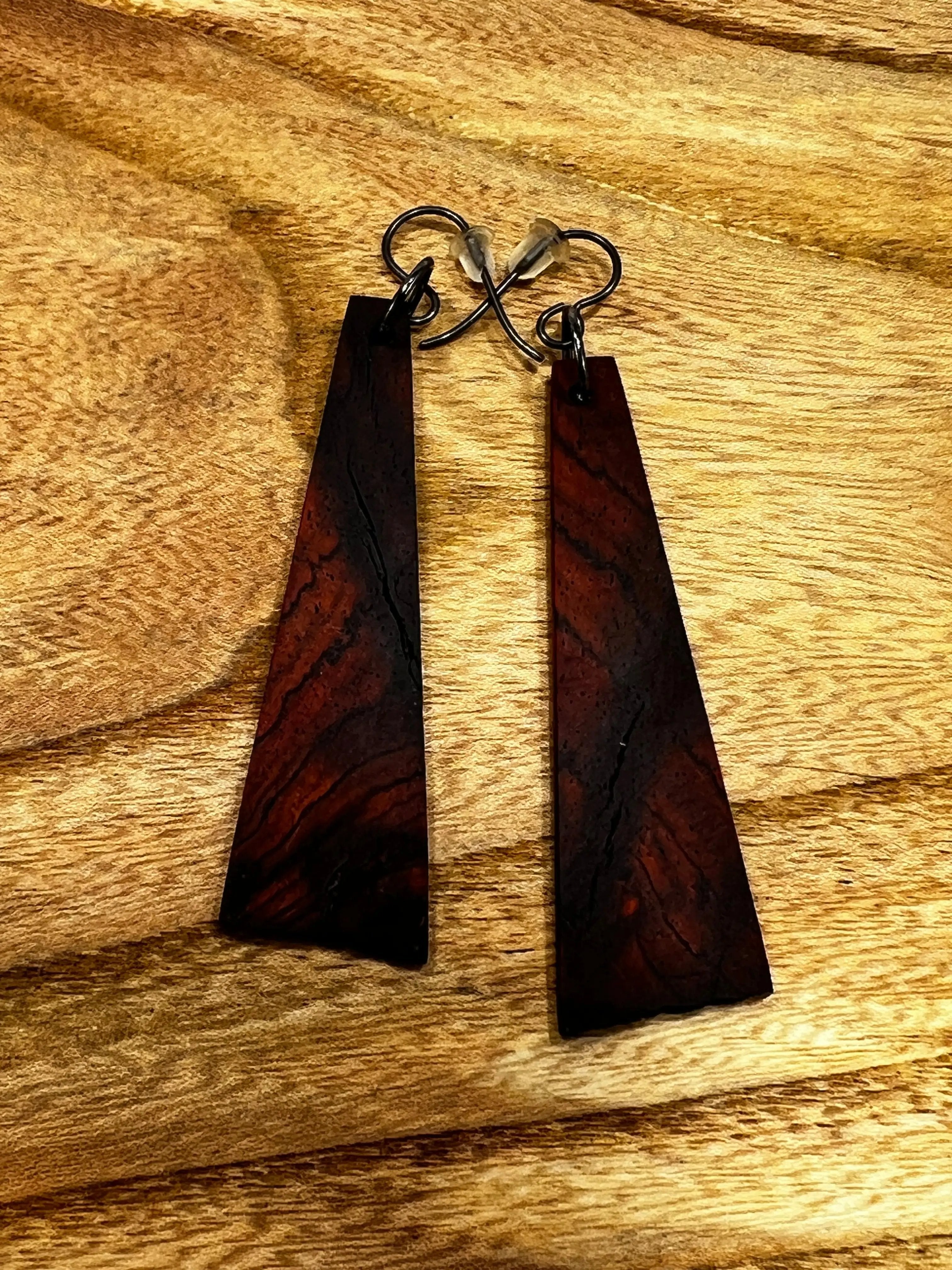 Cocobolo Earrings | Ronin Machinewerks