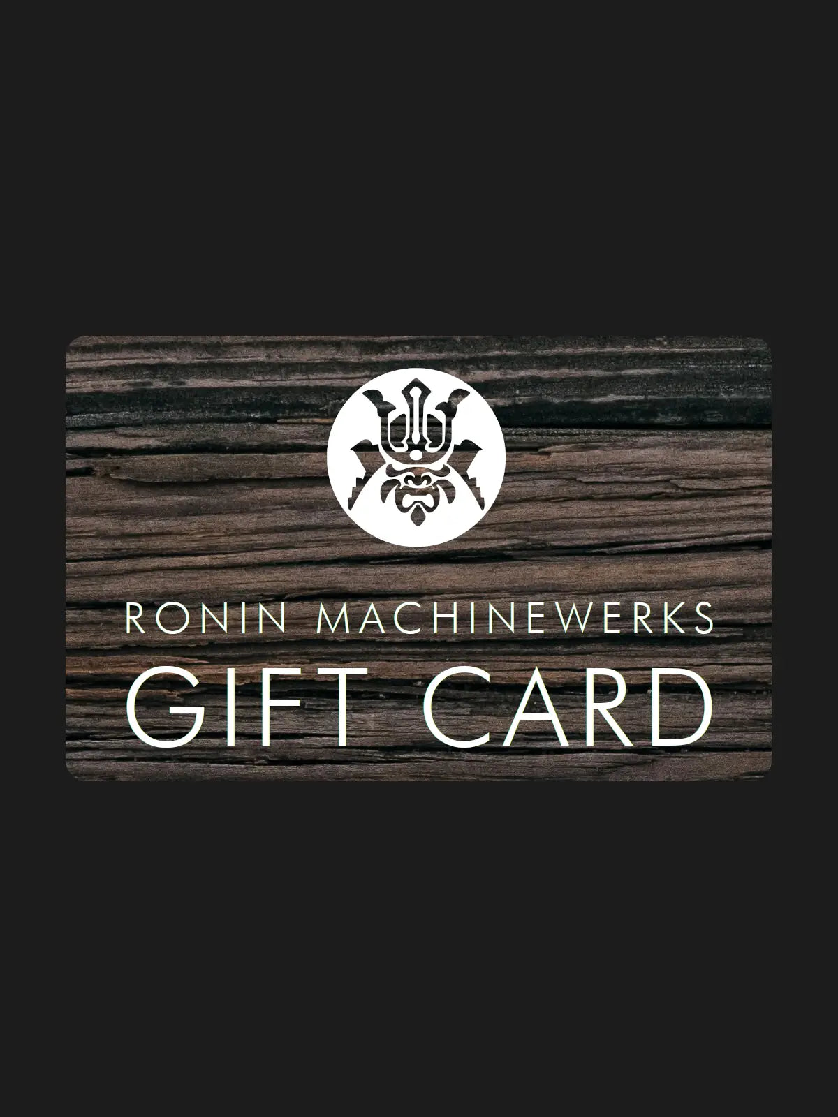 Ronin Machinewerks Gift Card | Hardwood Jewelry