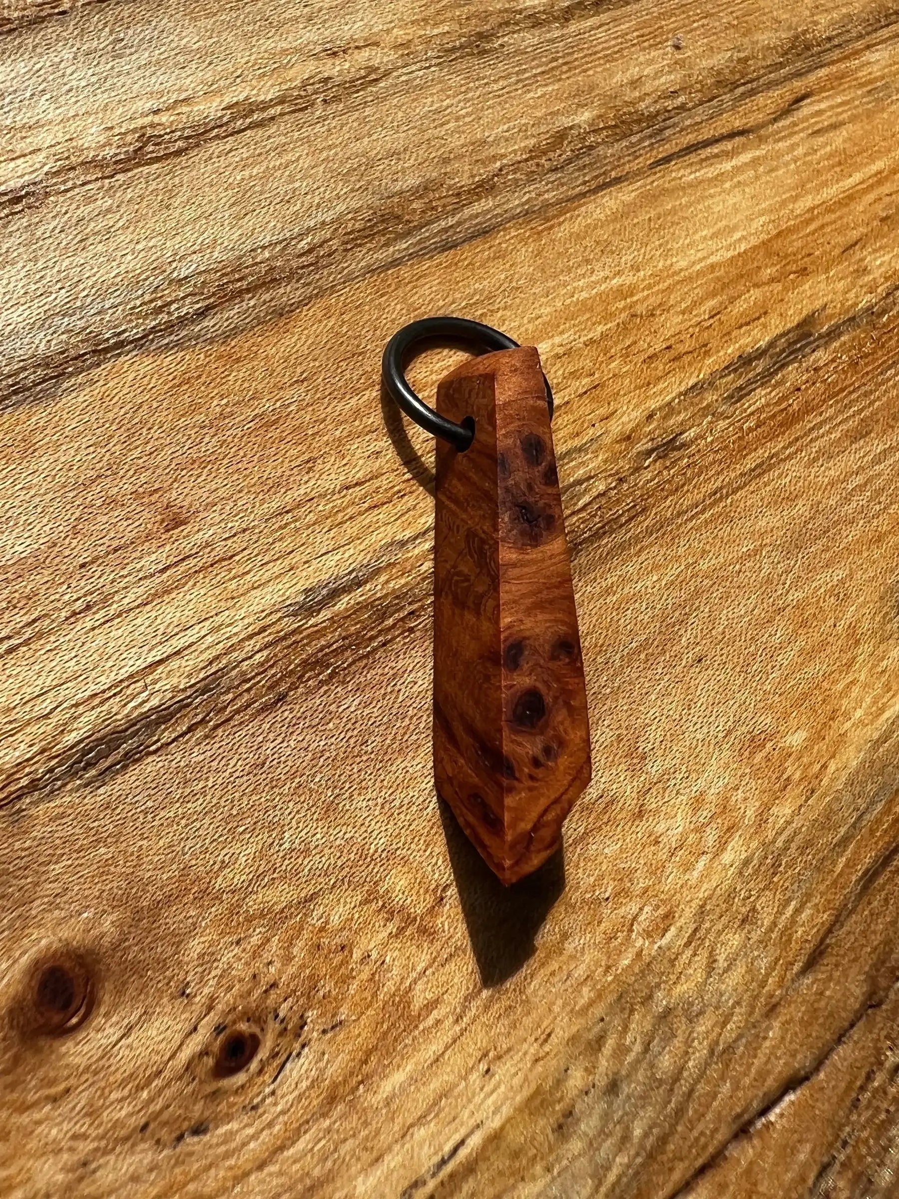 Alligator Juniper Burl Pendant | Ronin Machinewerks