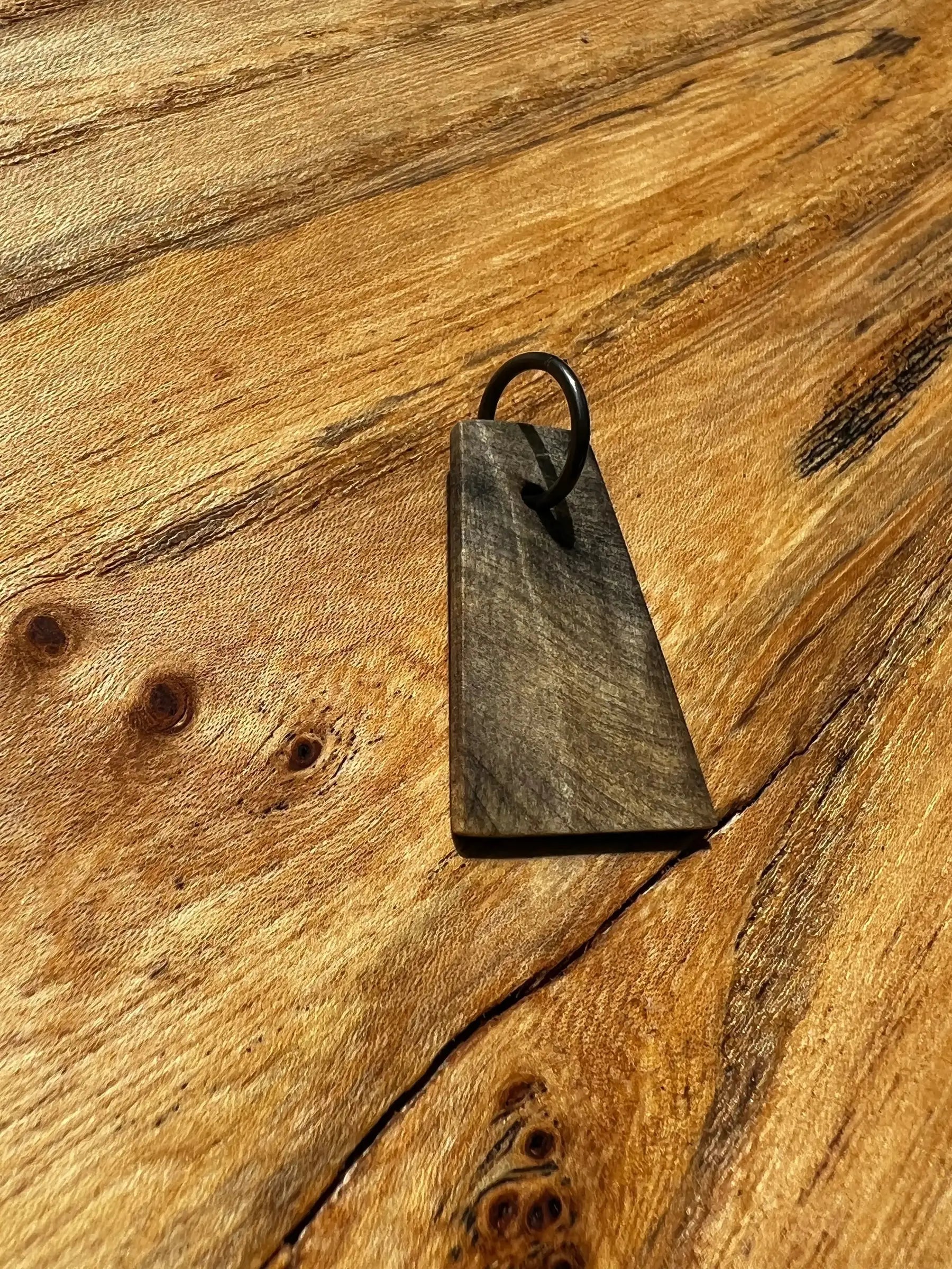 Buckeye Burl Wood Pendant | #004 | Ronin Machinewerks