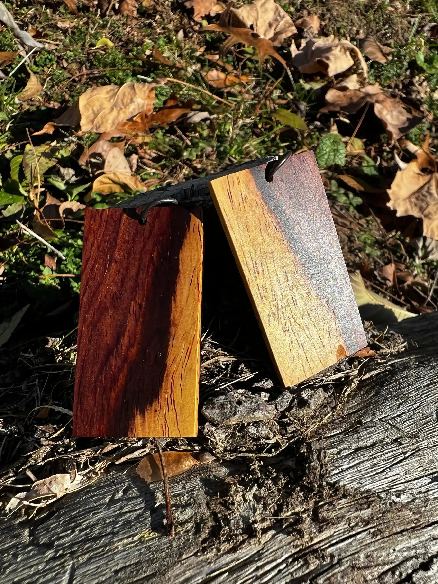 Cocobolo Earrings | Medium | Ronin Machinewerks