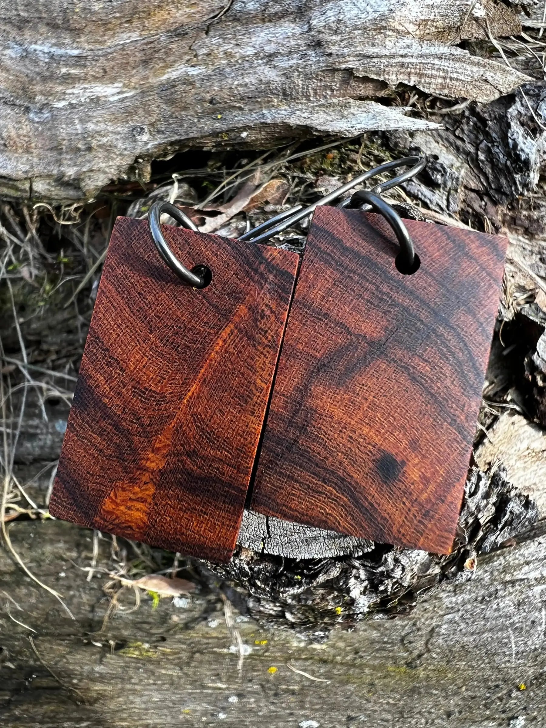 Cocobolo Earrings | Small