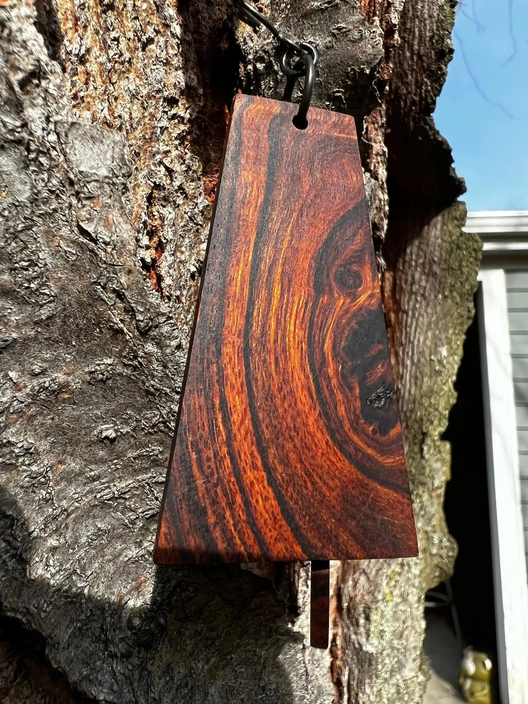 Desert Ironwood Earrings | Ronin Machinewerks