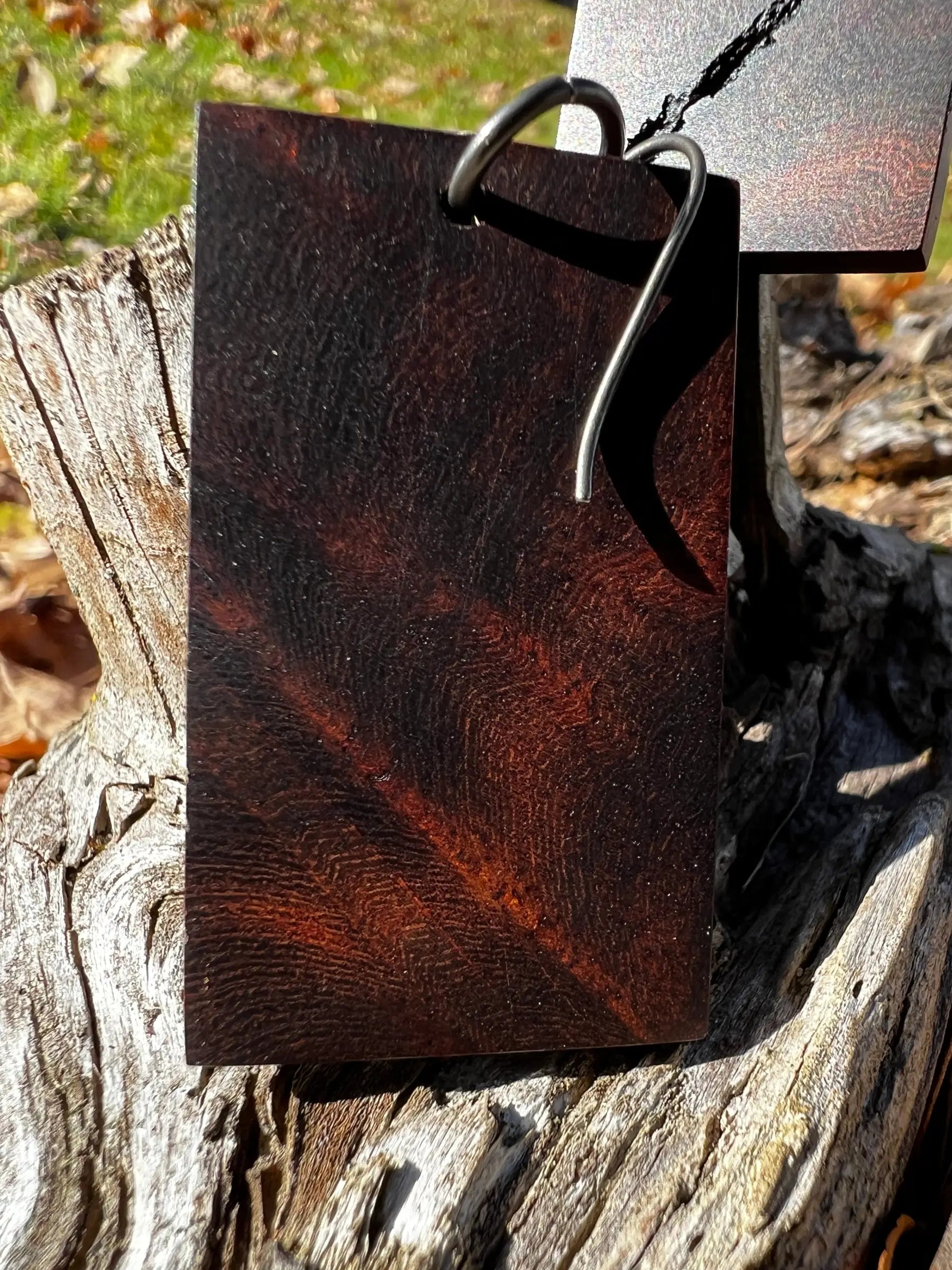 Desert Ironwood Earrings | Medium | Ronin Machinewerks