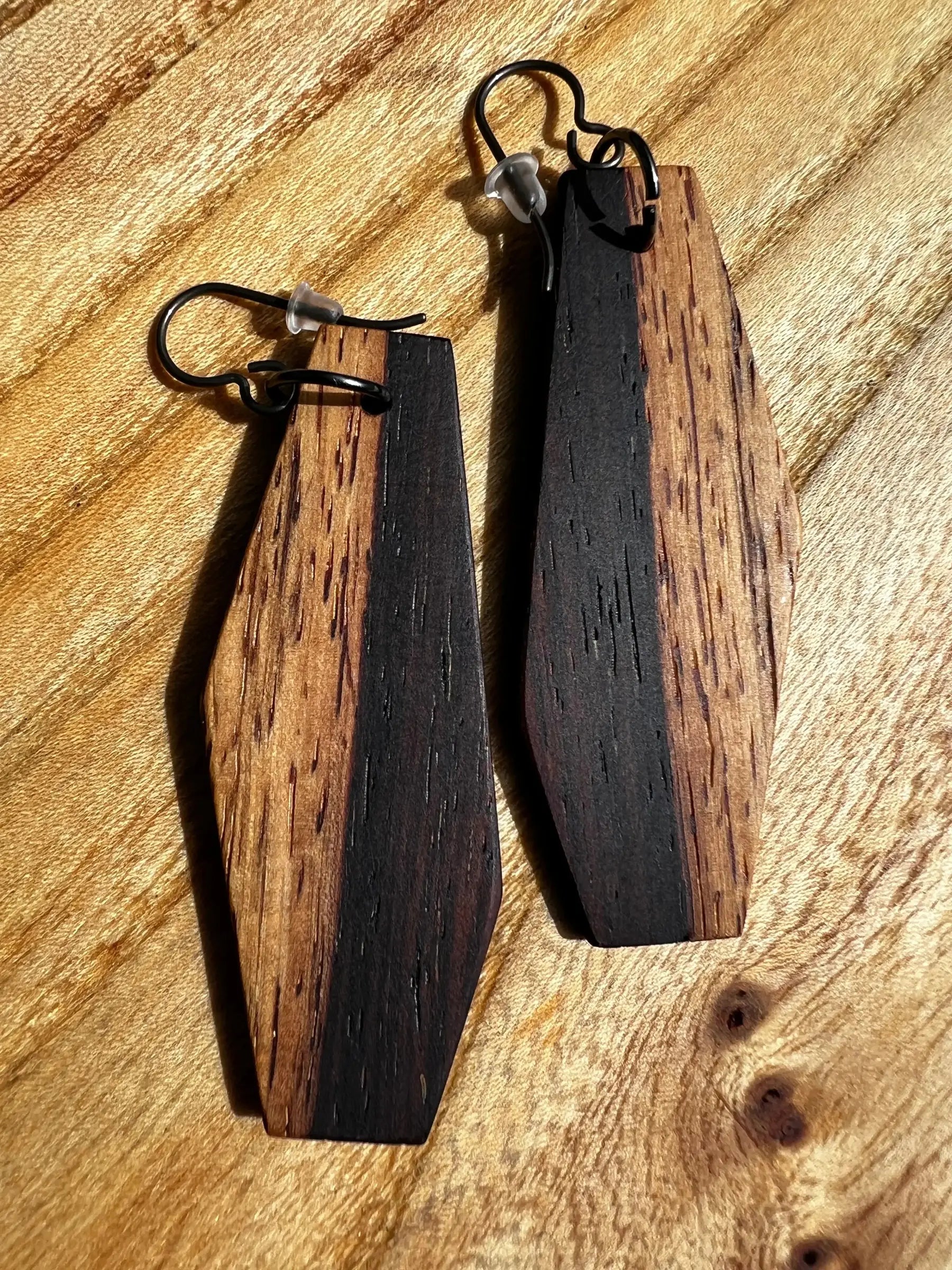 Rosewood Earrings | Medium | Ronin Machinewerks